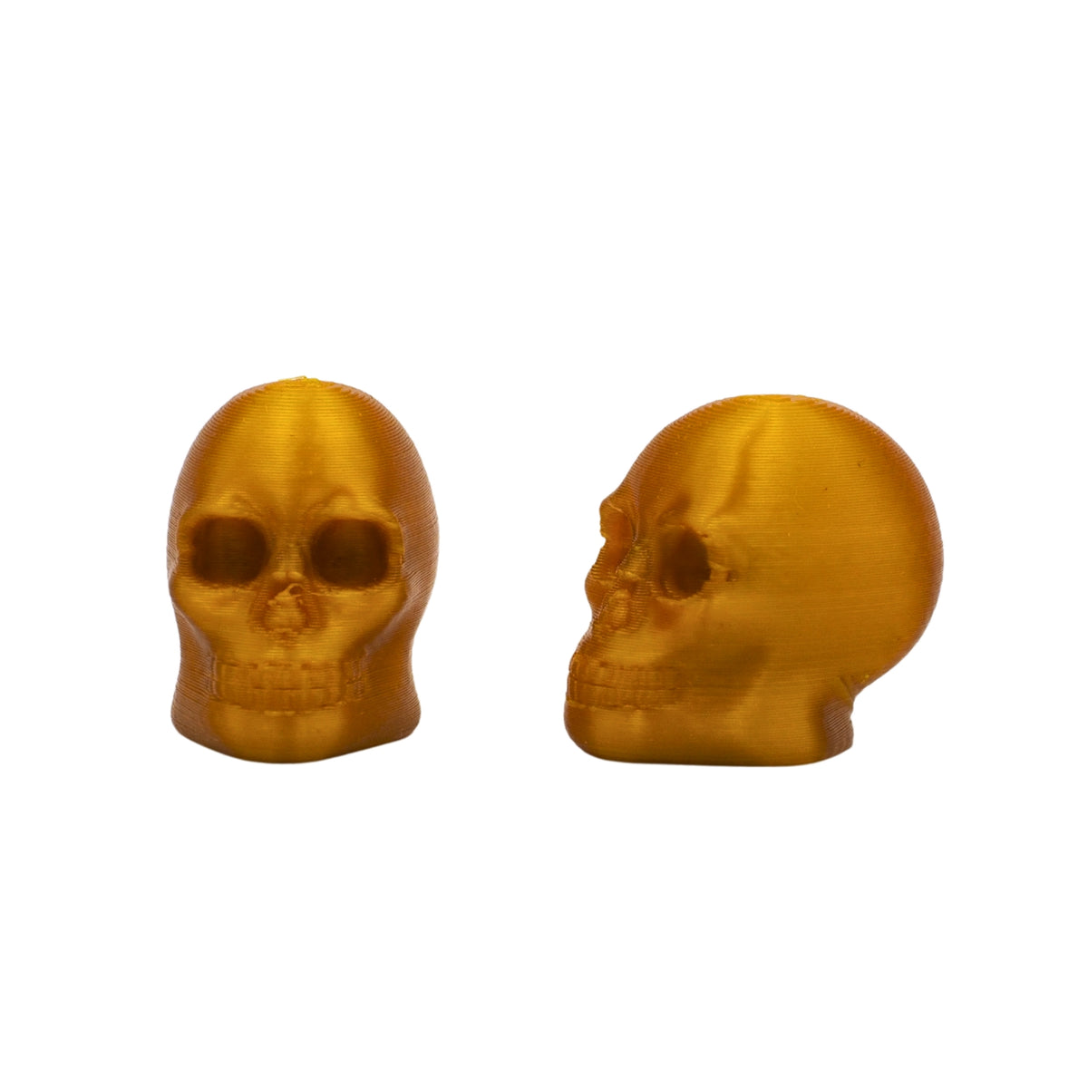 Ventildeckel: Goldschädel