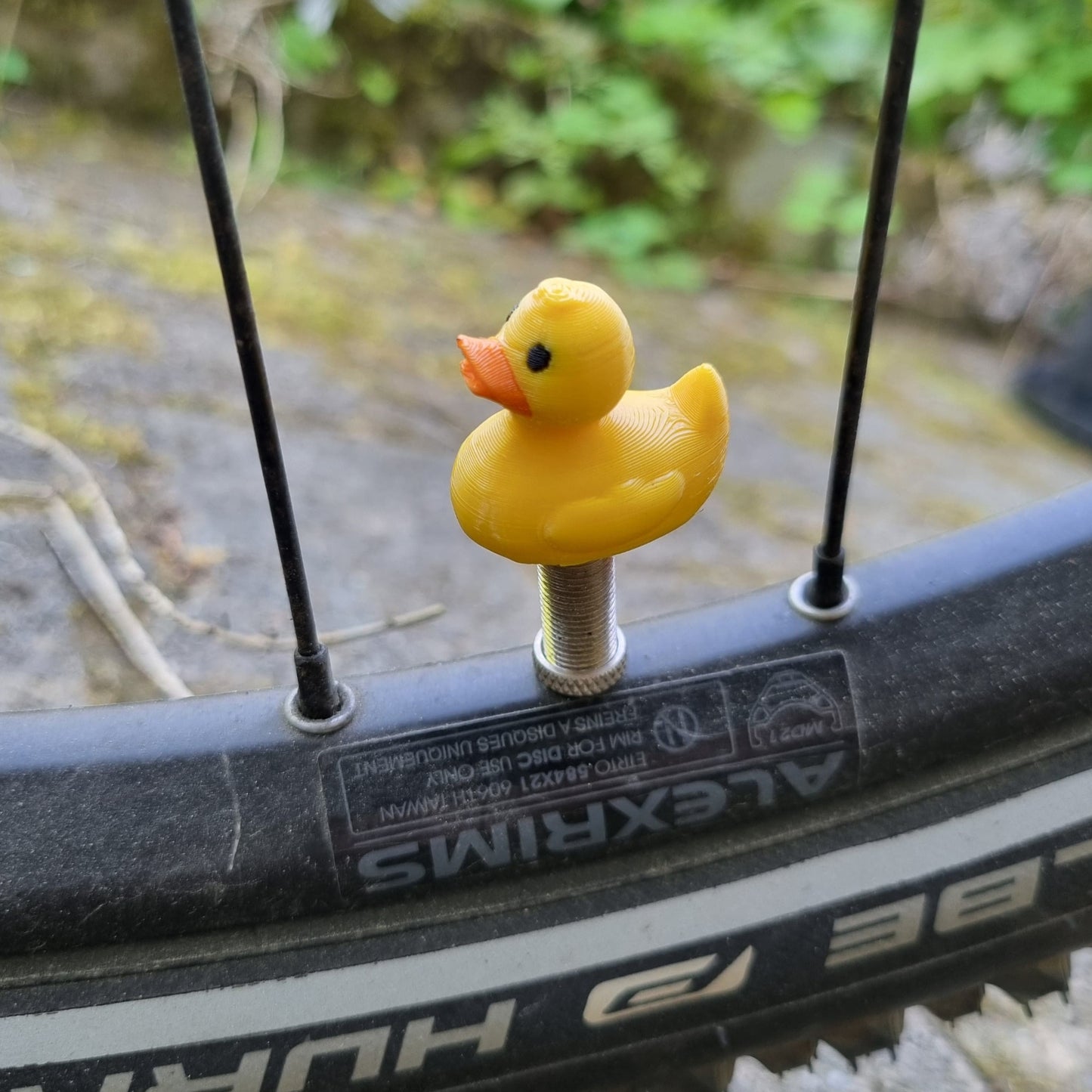 Ventildeckel: Ente - Schaumboss